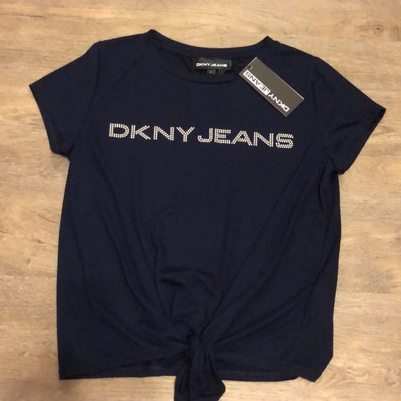 Dkny Tops - Brand 🆕 DKNY JEANS  Short Sleeve Logo T-Shirt
